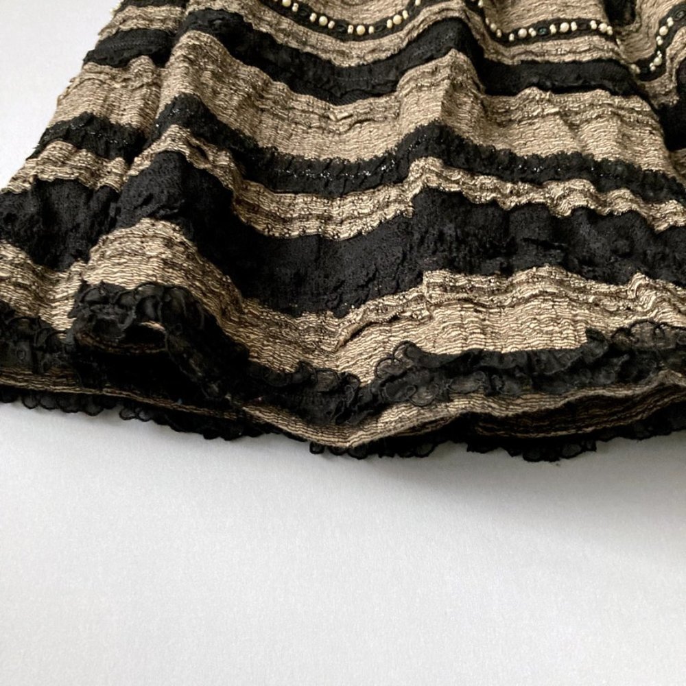 McGinn Ruffle Beaded Skirt